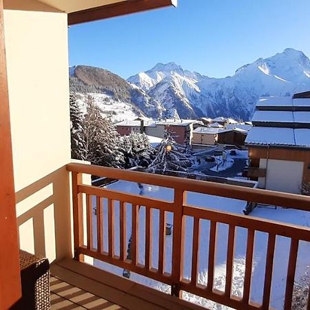 Charmant Studio 4 Pers Plein Centre Parking Prive Les Deux Alpes Extérieur photo